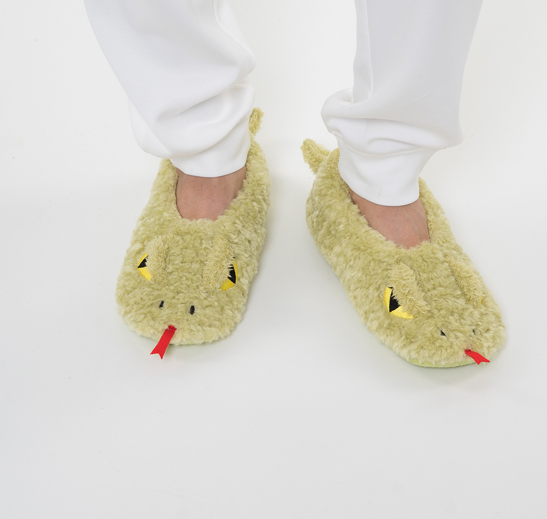 Домашние тапочки Мармалато, цвет Зеленый-разноцветный #5