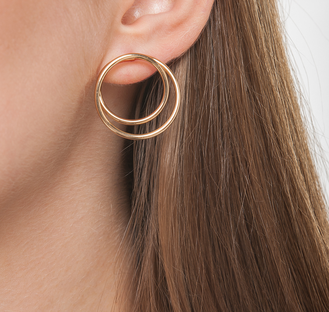 Серьги Мармалато, цвет Золото #3