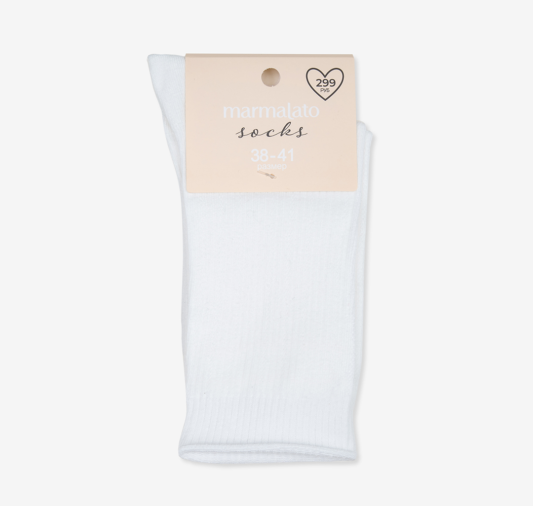 Носки (1 пара) Мармалато, цвет Белый #2