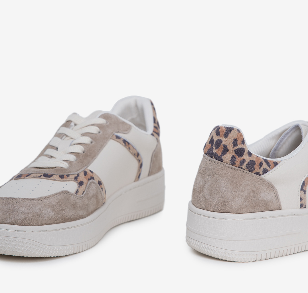 Кеды Мармалато, цвет Бежевый-коричневый #8