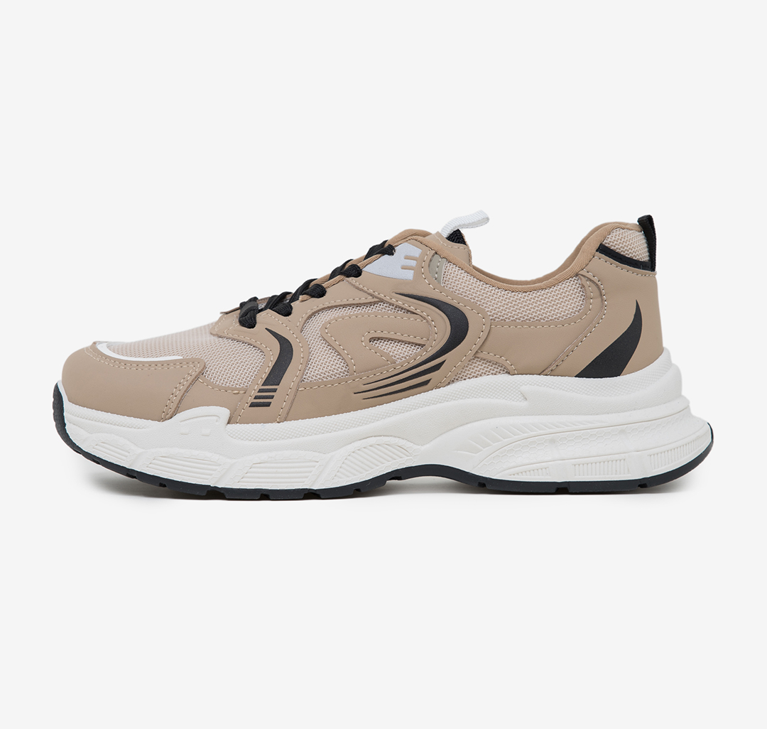 Кроссовки Мармалато, цвет Бежевый-молочный-черный #1