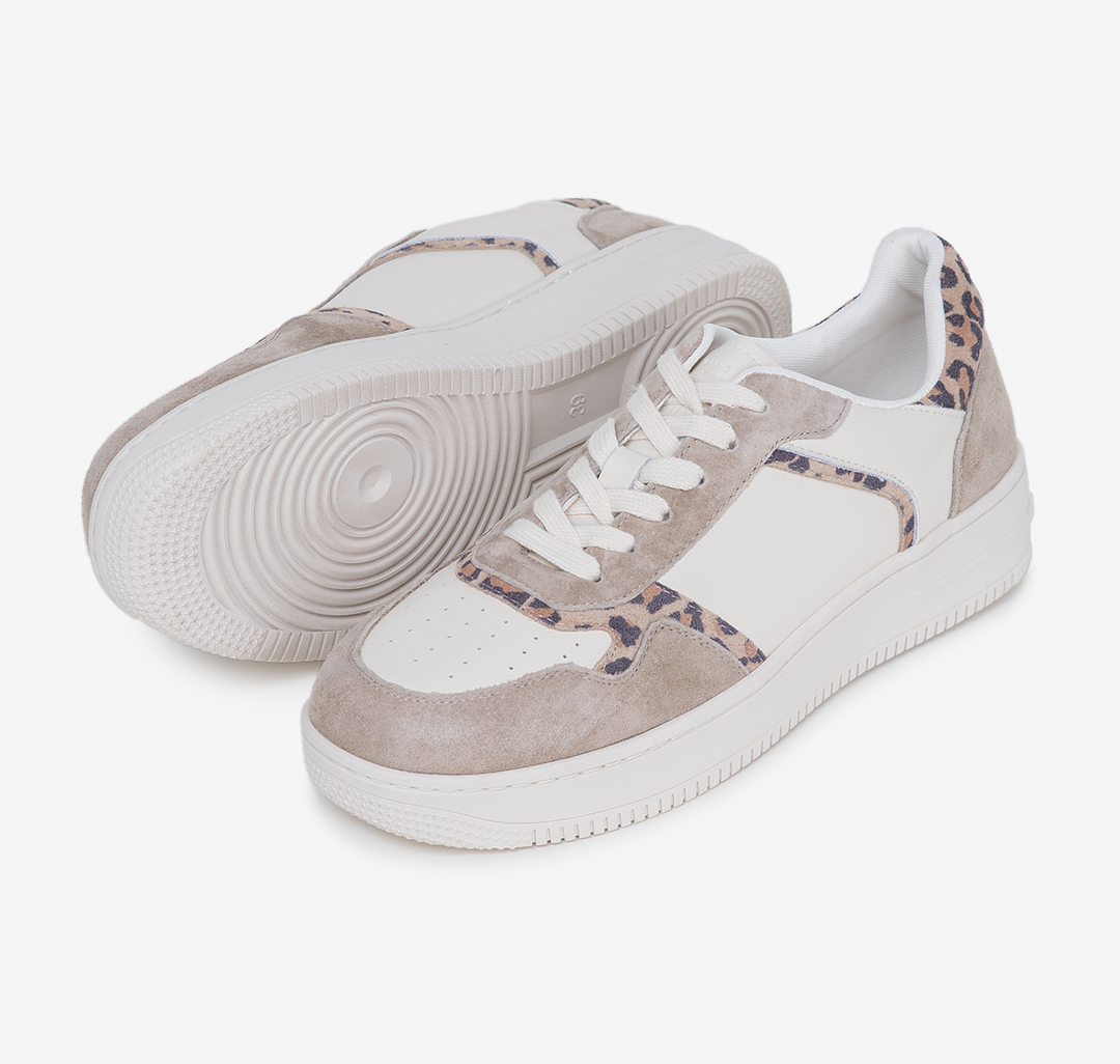 Кеды Мармалато, цвет Бежевый-коричневый #4