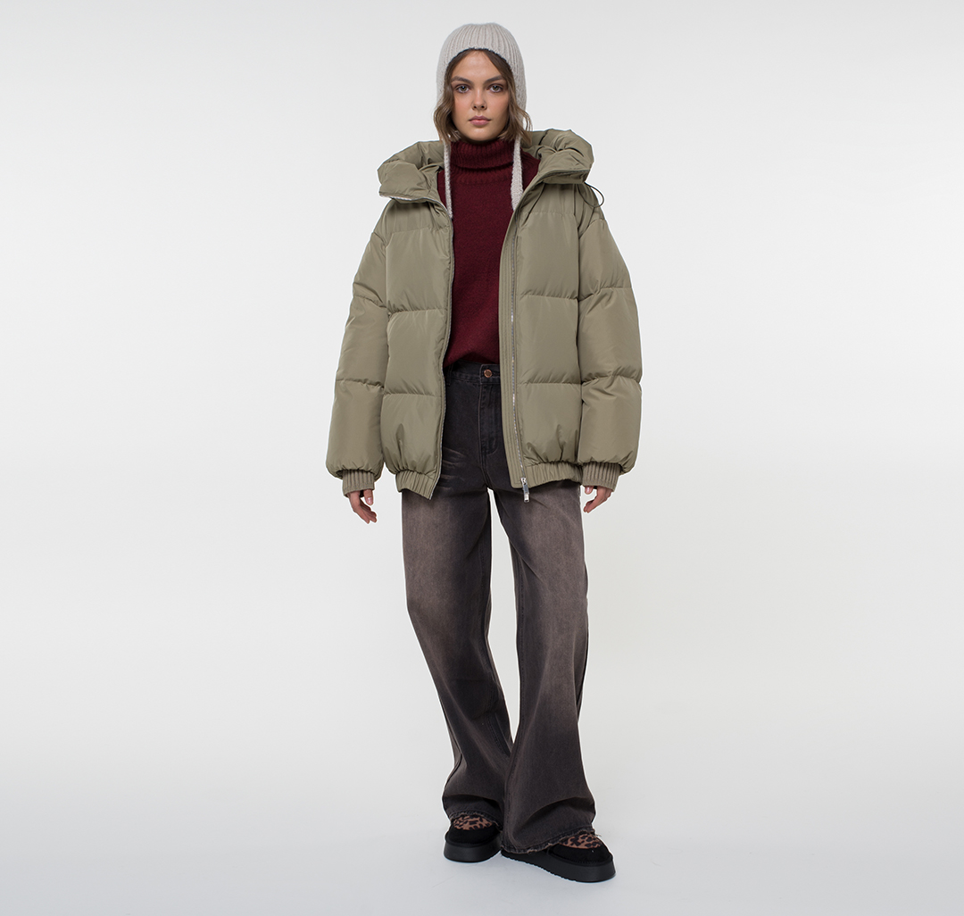 Пуховик Мармалато, цвет Хаки #3
