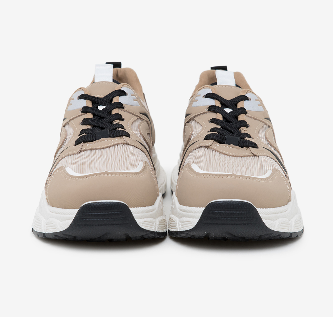 Кроссовки Мармалато, цвет Бежевый-молочный-черный #5