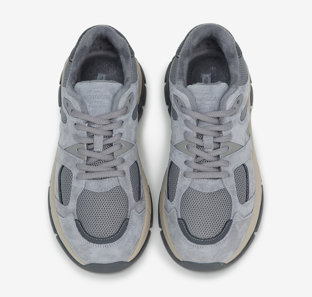 Кроссовки Мармалато, цвет Серый-темно-серый #4
