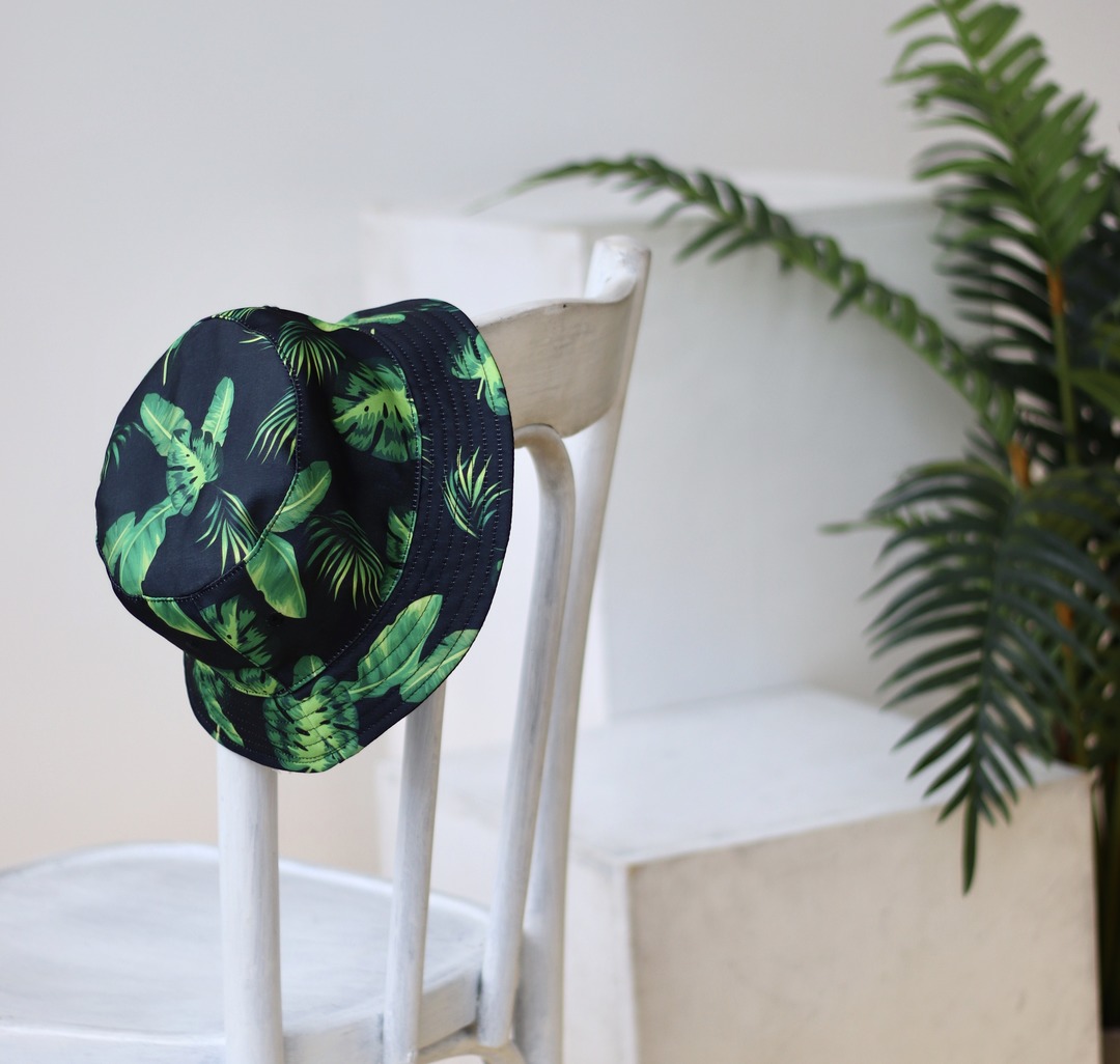 Панама Мармалато, цвет Черный-зеленый #6