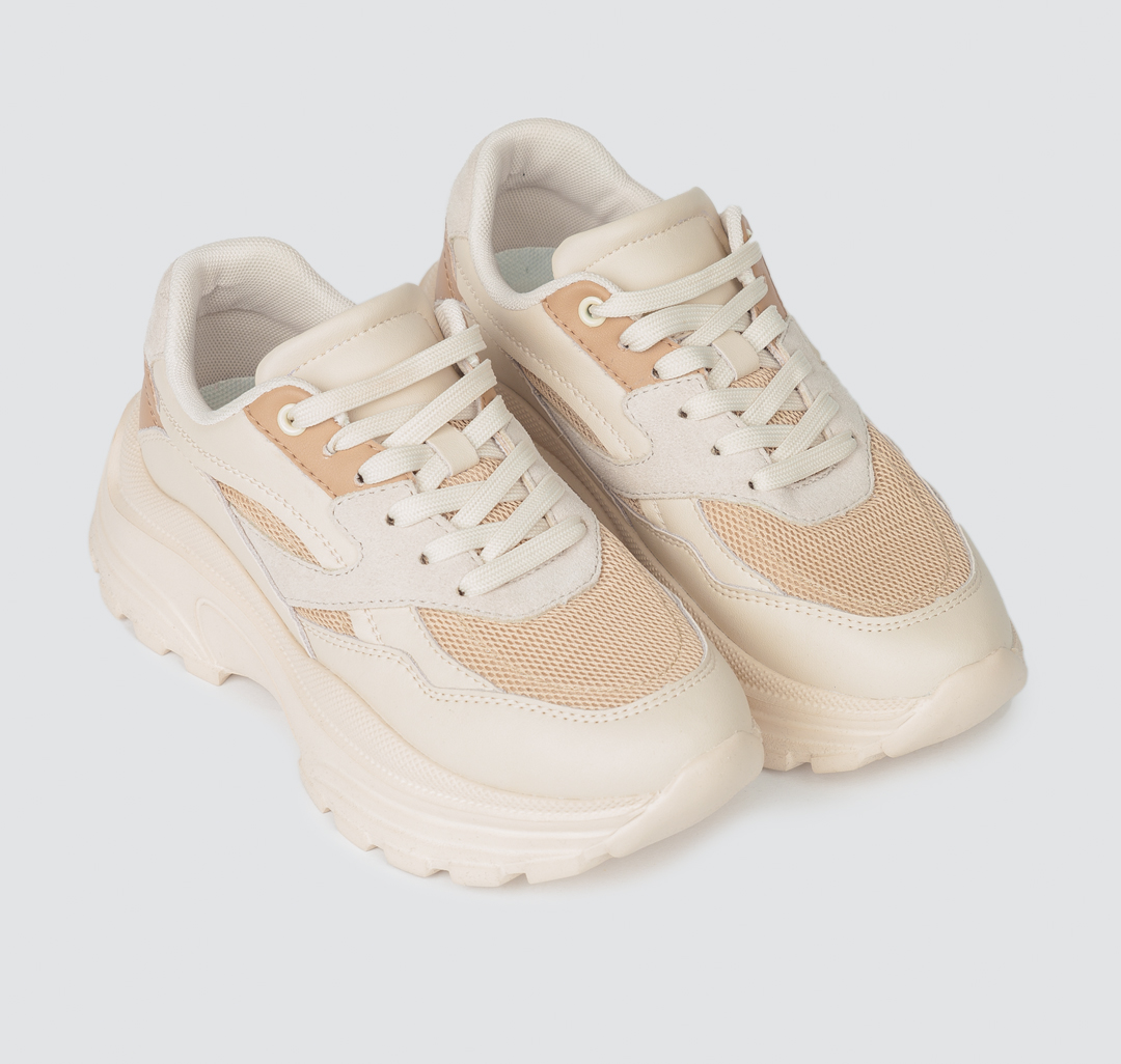 Кроссовки Мармалато, цвет Бежевый-серый-белый #2