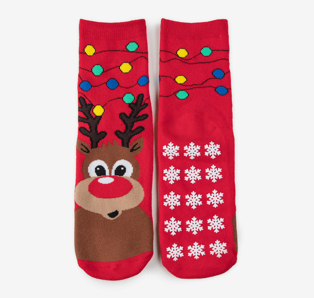 Носки (1 пара) Мармалато, цвет Красный-коричневый-мультиколор #1