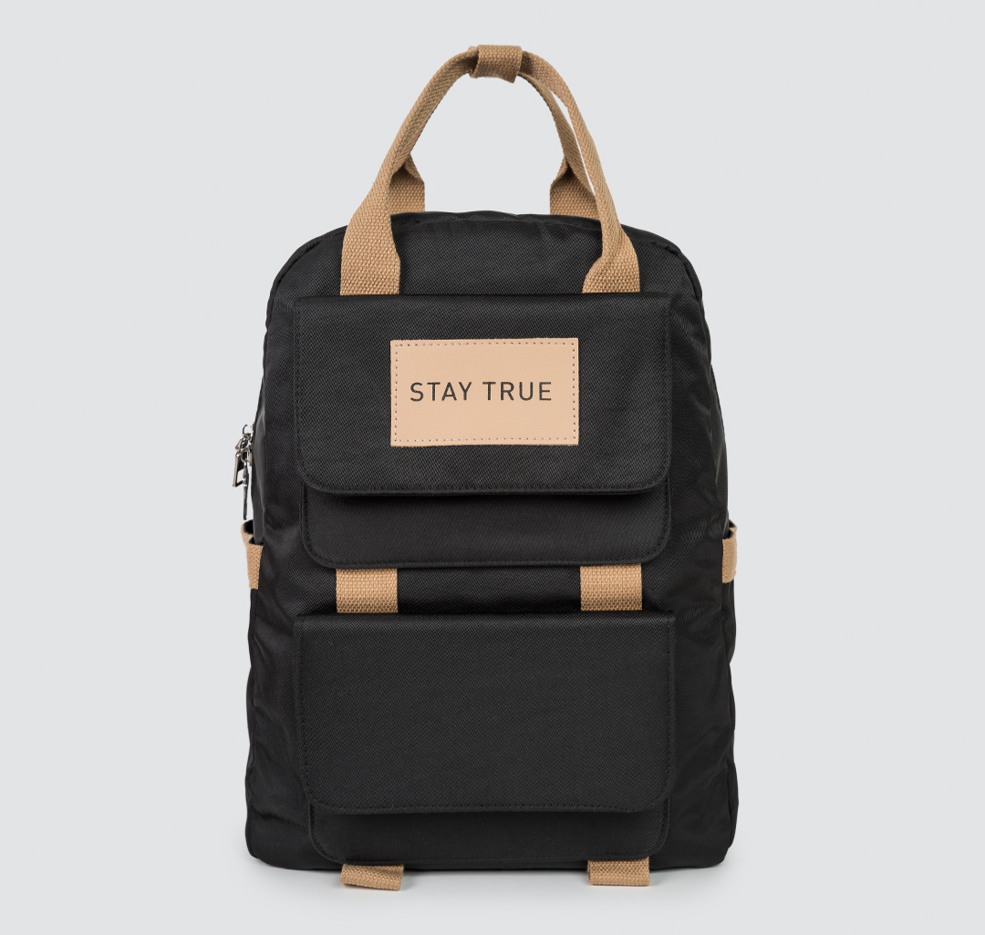 Рюкзак Мармалато, цвет Черный-бежевый #1